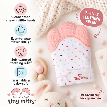 Baby Teething Mitten [Free Today]