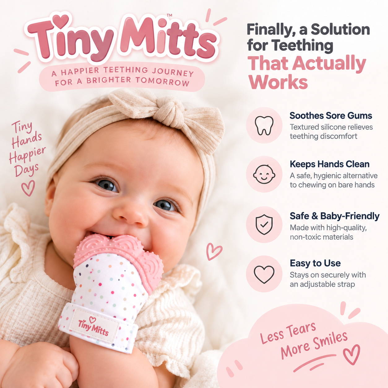 Baby Teething Mitten [Free Today]