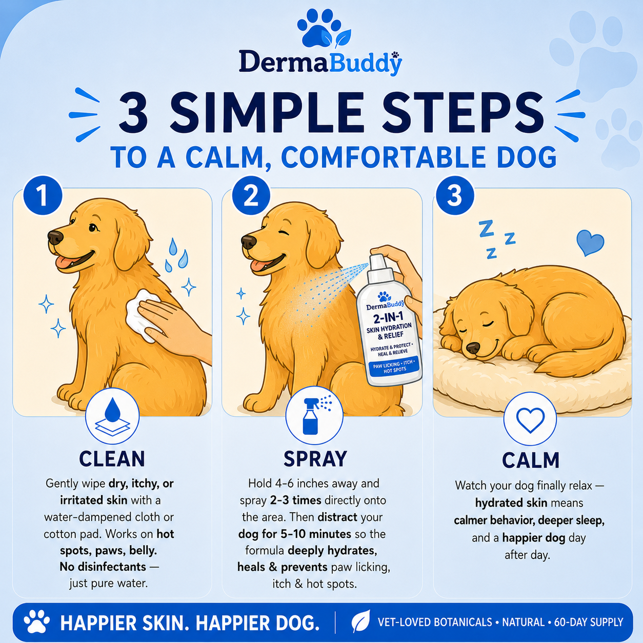 DermaBuddy 2 in 1 Spray [Free Today]
